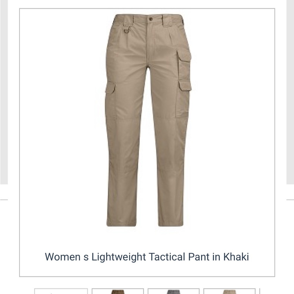 Propper pants - tan/khaki women’s tactical pants